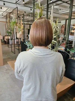 ミディアム FERIA桃山台🍑 𝕄𝕖𝕘𝕦のヘアスタイル