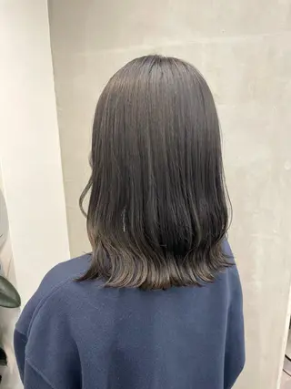 ミディアム カラー 髪質改善🌱 高橋みなみのヘアスタイル