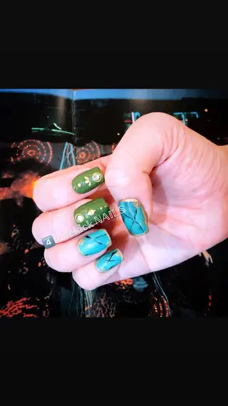 ネイル 4tunekick NAILS(フォーチュンキックネイルズ)所属・光森 淳子のネイルデザイン