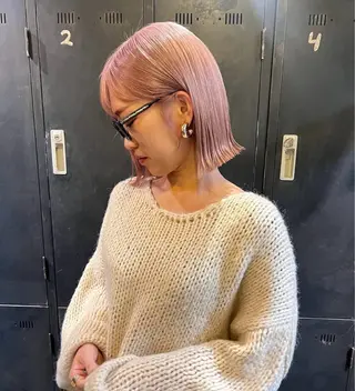 カラー カットモデル/カラー rionのヘアスタイル