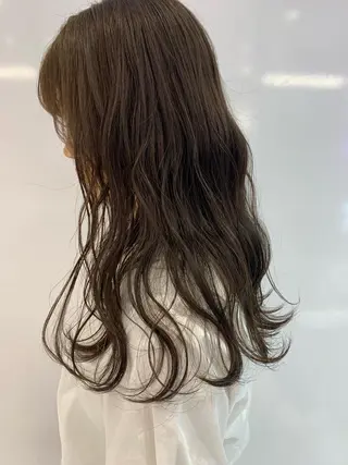 ロング カラー ハッシュカット/ハイ トーン/MANAMIのヘアスタイル