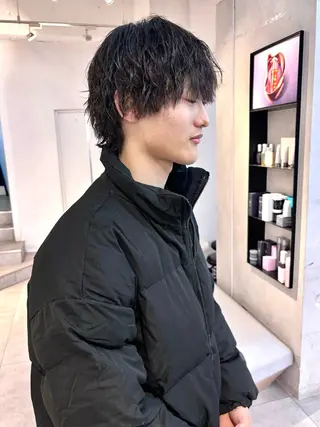 パーマ メンズ Kureha/ネイル トレンドヘアのヘアスタイル