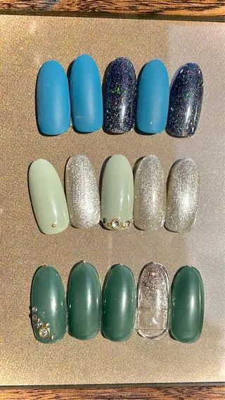 ショート GG houseのネイルデザイン