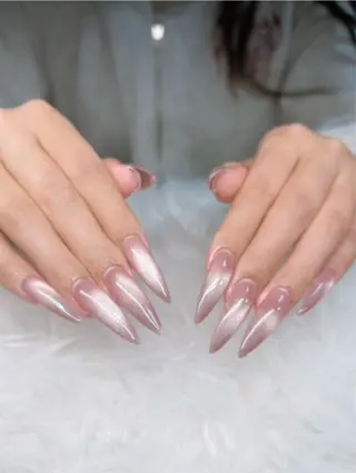 ネイル 銀河_ Chan nailsのネイルデザイン
