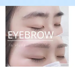 アイブロウ 大石はな / lavlunaのマツエク・マツパデザイン