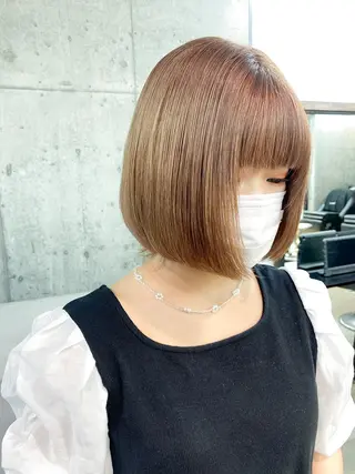 ショート カラー 大宮 / ボブ特化 永井竜也のヘアスタイル