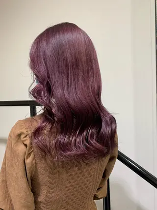 ロング 韓国ハイトーン🦋 hikariのヘアスタイル