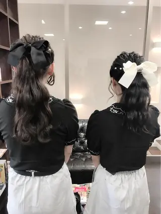 ロング ヘアアレンジ 沢田 瞳のヘアスタイル