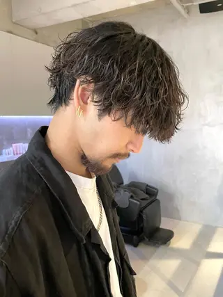 パーマ メンズ fifth大川 尚輝のヘアスタイル