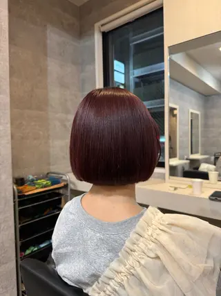 ショート カラー BEL所属・三池 ブルノのヘアスタイル