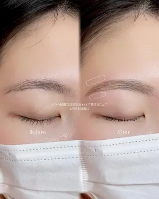 アイブロウ 恵比寿/AMUE🎀 SHIORIのマツエク・マツパデザイン