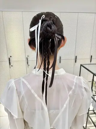 ヘアアレンジ 🎀ヘアセット透明感 /REINA🎀のヘアスタイル