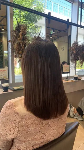 ミディアム Lolonois 森ノ宮/RINのヘアスタイル