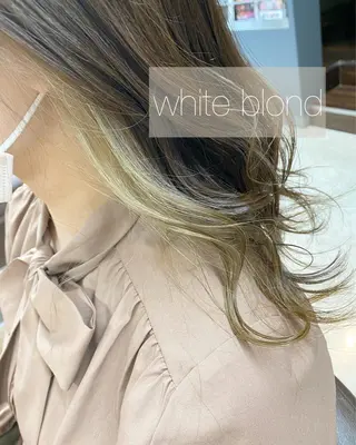 セミロング カラー 後藤紗英/髪質改善 /オリーブベージュのヘアスタイル