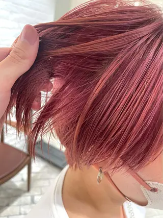 ショート カラー ショート/ボブ/ 吉祥寺/ryoのヘアスタイル