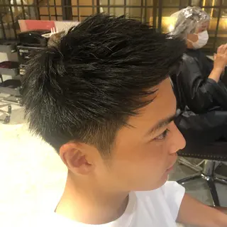 カラー パーマ メンズ 🤎艶髪×透明感🤎 【𝙔𝙐𝙕𝙐】のヘアスタイル