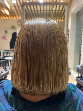 ミディアム パーマ 関口 友行のヘアスタイル