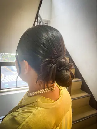 ヘアアレンジ iLuce所属・hair make もりした　ゆうのヘアスタイル