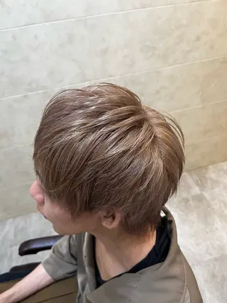 ショート カラー メンズ 【髪質改善】全席個室 Zina北千住　高澤のヘアスタイル