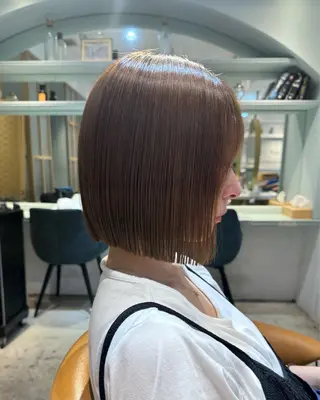 ミディアム 髪質改善/ボブ /韓国/erikoのヘアスタイル