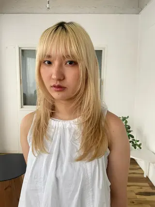 ミディアム Fuka🫧 レイヤーモデル募集中のヘアスタイル