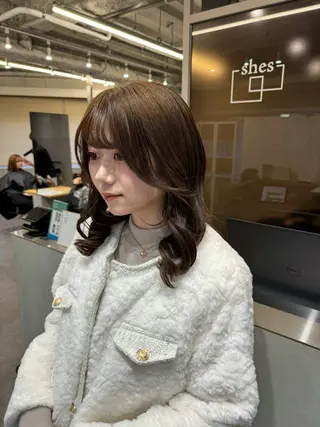 カラー NAO/ 髪質改善/艶カラーのヘアスタイル