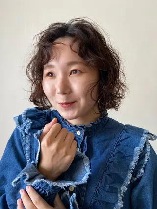 パーマ ボブパーマ/アレンジ Onのヘアスタイル