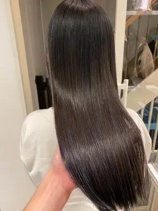 ロング カラー 🌈評価No.1🌈 艶髪カラー❌エクステのヘアスタイル