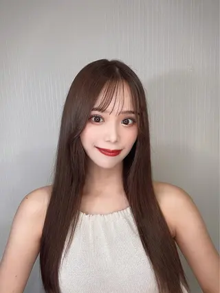 セミロング 【Diar】オーナー アキヨシケンタのヘアスタイル