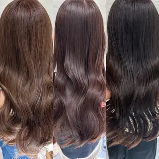 セミロング ✨透明感カラー/縮毛 恵比寿HAYATO✨のヘアスタイル