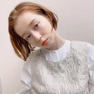 ショート 🌈艶髪ベージュ🌈 ユウトのヘアスタイル