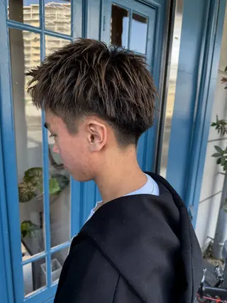 ショート メンズ 鳥井原 隼人のヘアスタイル