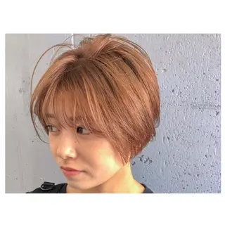 ショート nessヤマサキ リュウタのヘアスタイル
