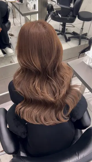 ロング 銀座/韓国/ワンホン 🤍艶髪🖤nahoのヘアスタイル