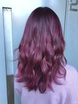 セミロング カラー hair living Liko池袋東口店【ヘアーリビング　リコ】所属・🌱透明感カラー☘️ TOYO🌱のヘアスタイル