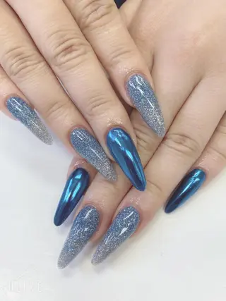 ロング JNA認定講師🌸 RIEのネイルデザイン