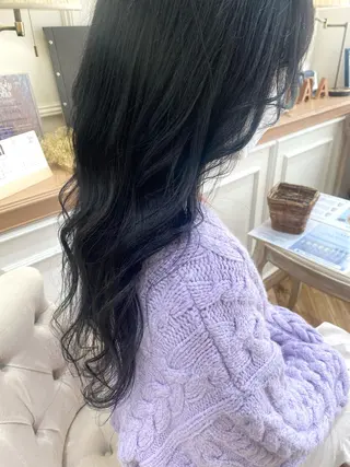 ロング 原 朱莉のヘアスタイル