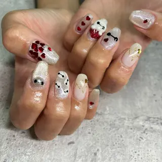 ネイル RE💟N.NAIL ラテン系お姉さんのネイルデザイン