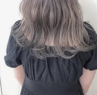 セミロング カラー ヘアアレンジ 女性スタイリスト専門サロン Zina 天神所属・NANA／trend style🕊🍑のヘアスタイル