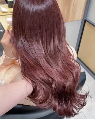 セミロング カラー ヘアアレンジ GOTODAY  神戸三宮店所属・Hatanaka Airiのヘアスタイル