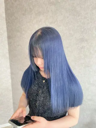 ロング カラー ハイトーン/髪質 改善特化　Kaitoのヘアスタイル