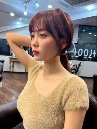 ロング カラー SALOWIN吉祥寺suite店所属・似合わせレイヤー 🇰🇷荒木洋文のヘアスタイル