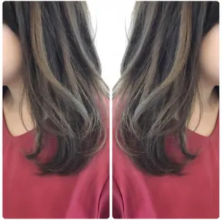 ロング カラー ワタベ ハヤト/ トップデザイナーのヘアスタイル