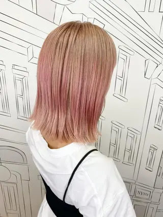 ショート 💎馴染むエクステ ×カラーTOMO💎のヘアスタイル