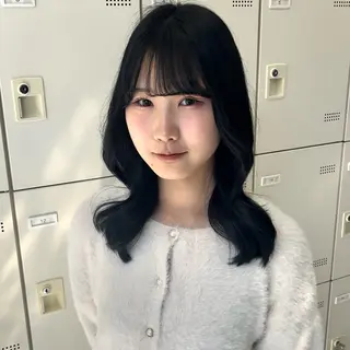 セミロング 🫧LALA🫧 艶髪🫧のヘアスタイル