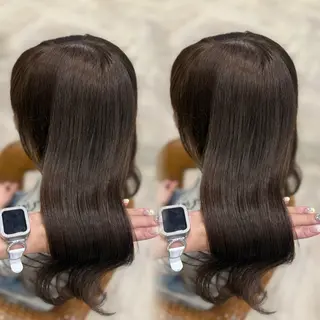 ロング カラー 大久保 凜香のヘアスタイル