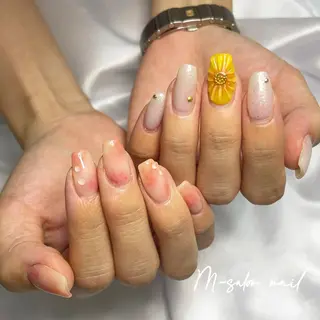 ネイル 韓国/網紅/パーツ M-salonのネイルデザイン