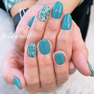 ショート le lien nailのネイルデザイン