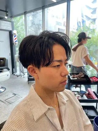 ショート メンズ URBANSTUDIOTOKYO下北沢所属・下北沢メンズサロン 松下隆世のヘアスタイル