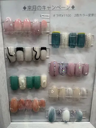 ネイル Alcea 千葉ゆいのネイルデザイン